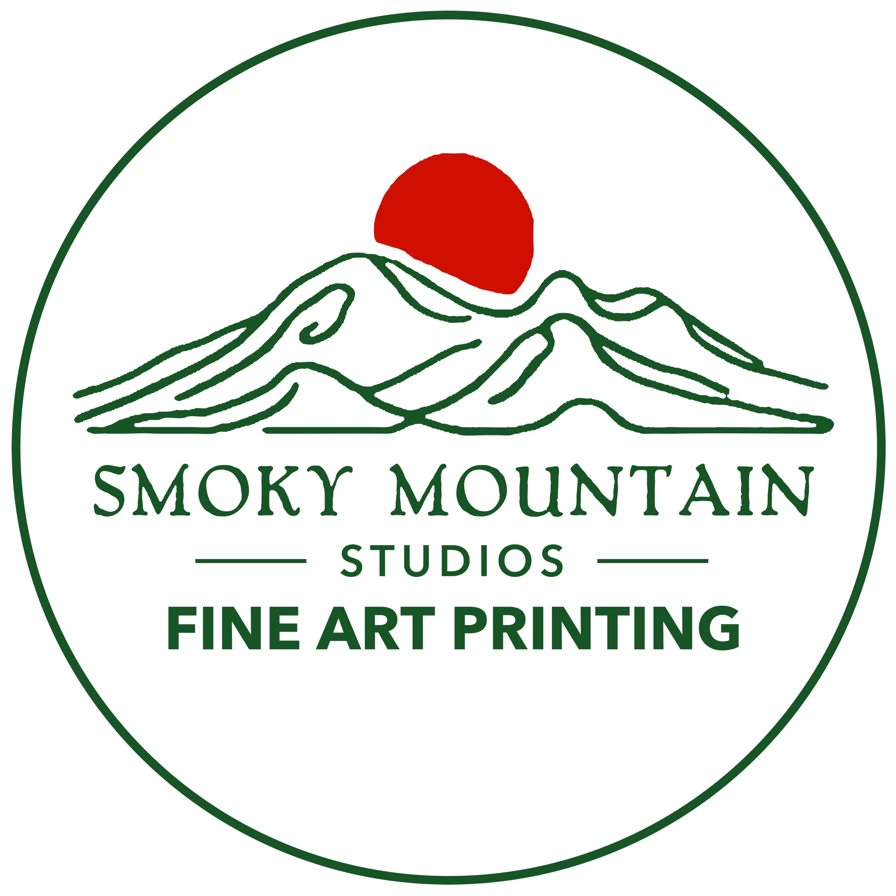 Smoky Mountain Studios Logo | Fine Art Printing in Waynesville, NC